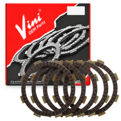 Discos Embreagem (5 Pecas) Titan Fan Cg 150 160 Todas Vini