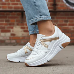 Tênis Feminino Chunky Modare Tênis Casual Feminino Confortável Solado Alto Moderno Original