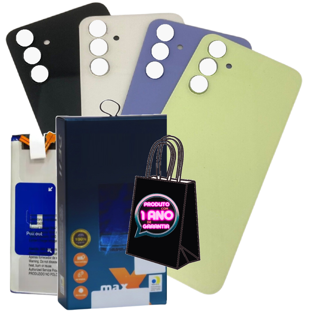 Dispositivo Carga Ba++ria Alta Capacidade Compatível Galaxy A54 SM-A546E + Tampa Traseira + Envio Hoje!