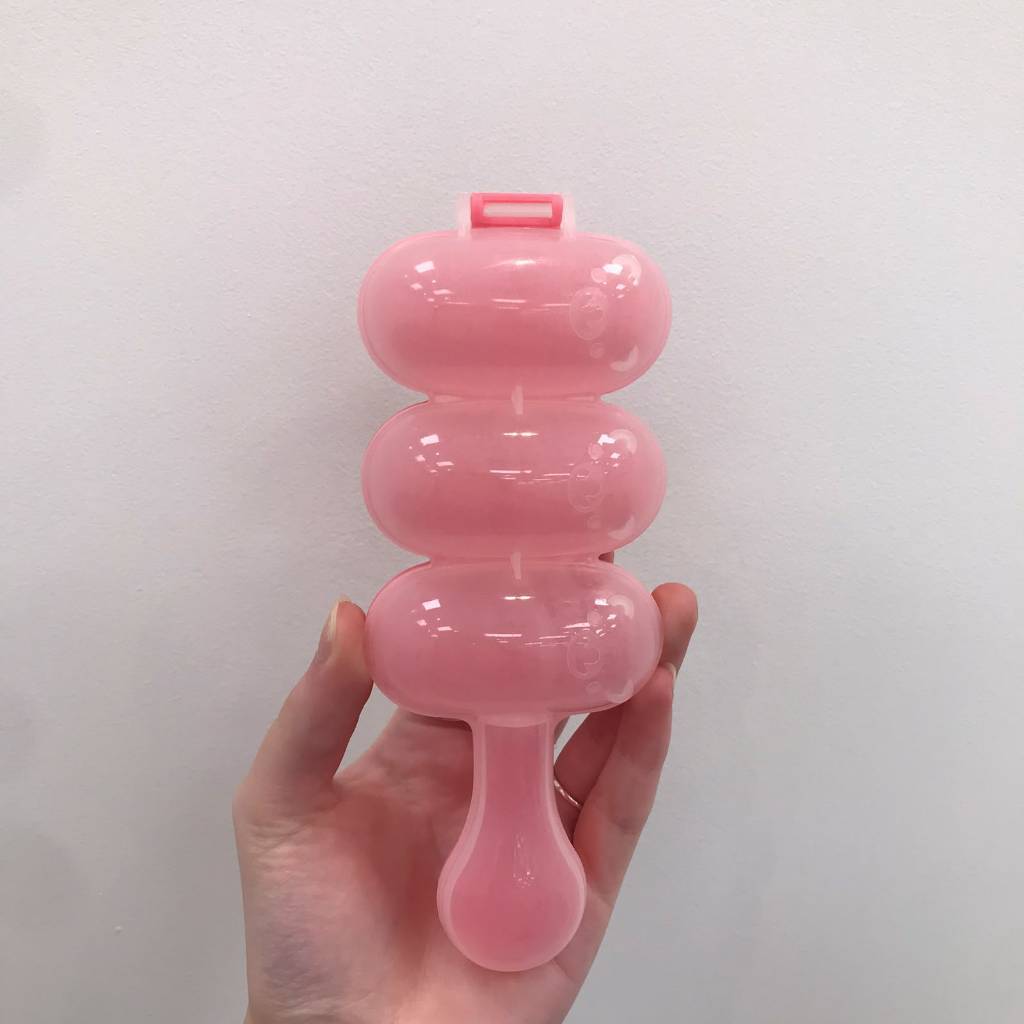 Chocalho Aplicador Para Confeitos - Rosa - 17,5cm - 1 unidade - Rizzo