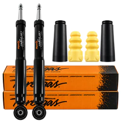 Kit Amortecedor Coifa Batente Traseiro Polo Fox Space Fox Suspensao Traseira Par Peca Automotiva Nova Qualidade