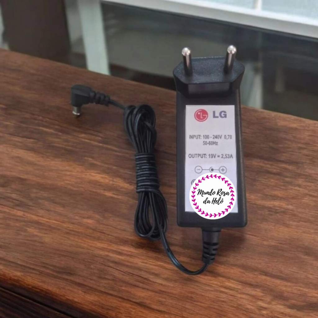 Fonte Tv LG 19v 2.53a Bivolt