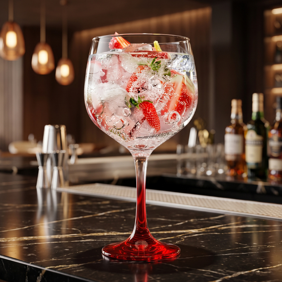 Taça de Vidro de Gin Escolha Sua Cor 900ml - Ruvolo