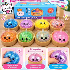 Squishy Unicórnio Antistress Macio Fidget Toy Brinquedo Sensorial Colecionável
