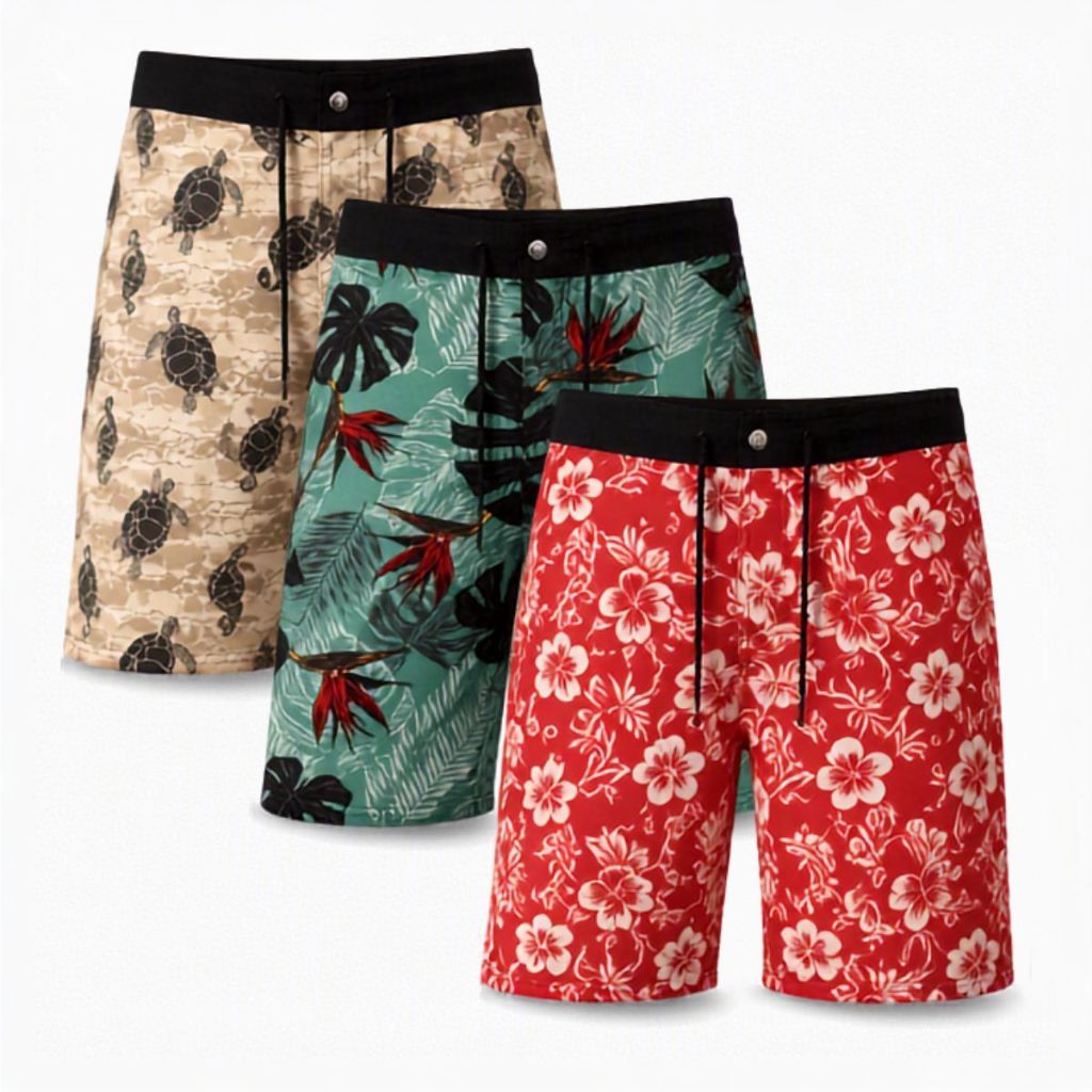 Bermuda Tactel Masculino com Elastano e Bolso