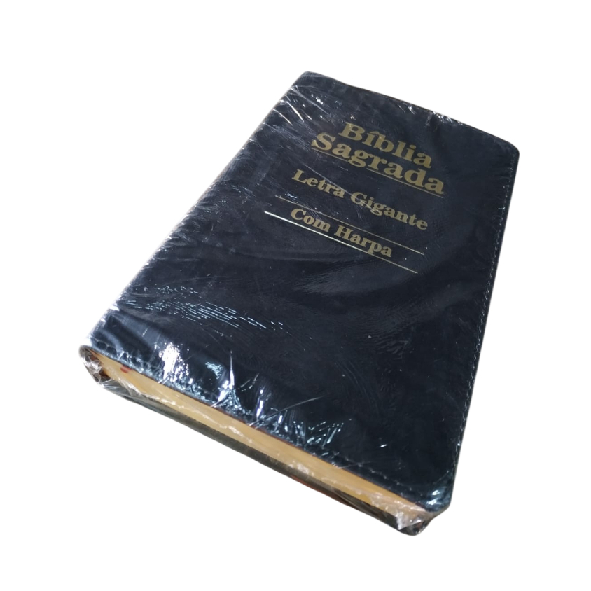 Biblia Sagrada letra Gigante - C/ Harpa