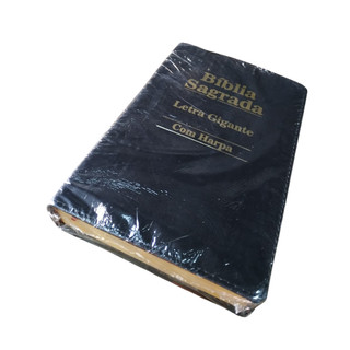 Biblia Sagrada letra Gigante - C/ Harpa