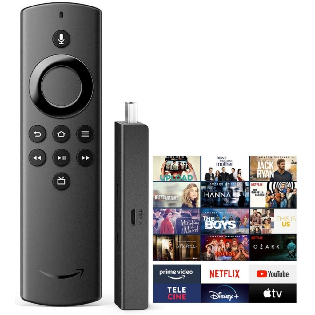 Fire TV Stick Lite Full HD 8GB Alexa Controle Voz