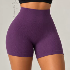Shorts Fitness Canelado Academia Zero Transparencia Feminino LP