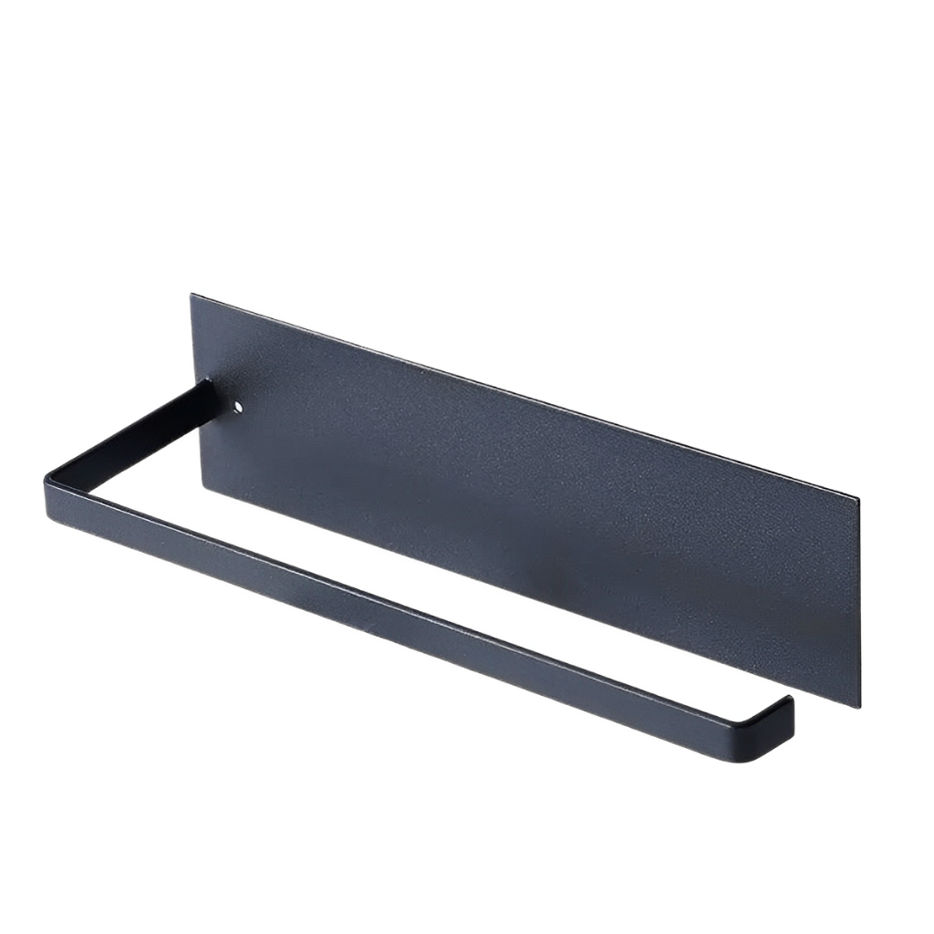 Suporte de Metal Papel Toalha Multiuso Porta Toalha de Mesa para Cozinha Banheiro, Fácil de Instalar