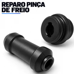 Kit Reparo Pinça Freio Moto Borracha Sanfona Foguete CB300 Twister Titan Fan Bros XRE Fazer Lander