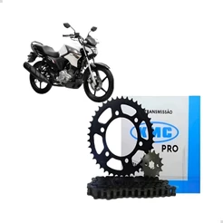 Kit Relação Transmissão Yamaha Fazer 150 Factor 150 2014 a 2024