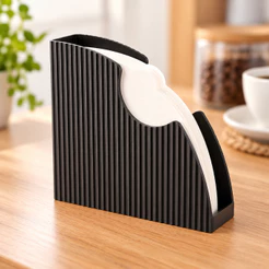 Porta Filtro de Café Gourmet Geométrico Para Coador Decoração Cozinha Moderno V60
