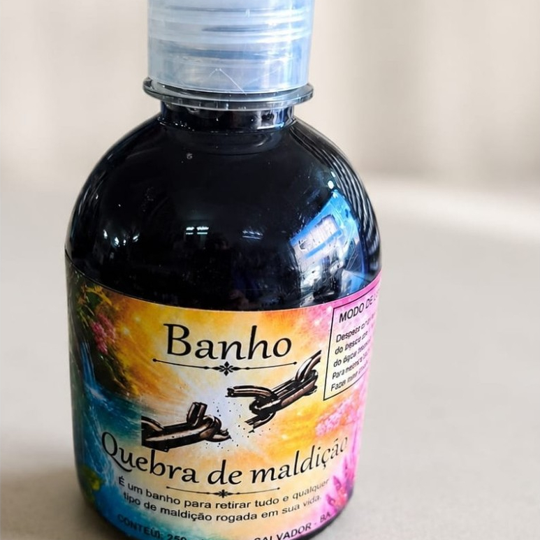 Banho Quebra de Maldição Quebra e Anula Influências Negativas
