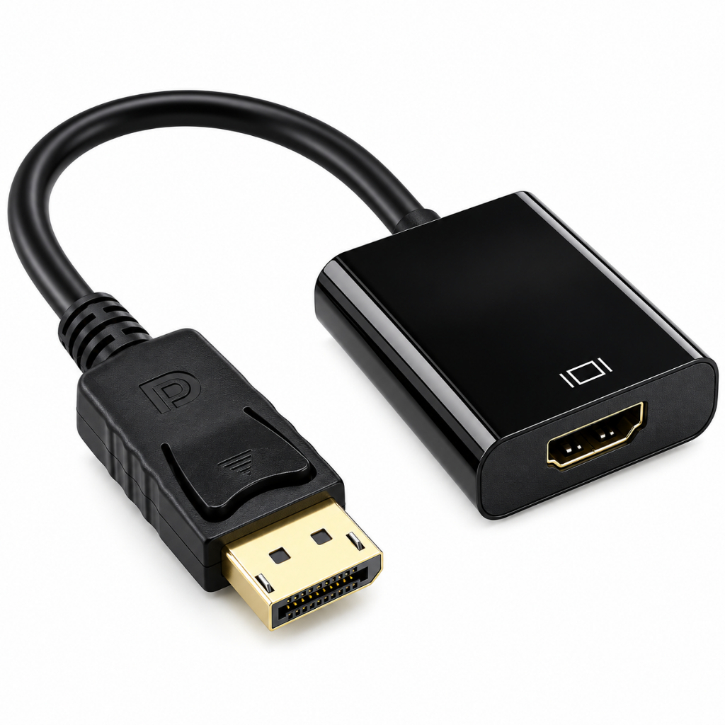 Adaptador DisplayPort DP Macho Para HDMI Fêmea Conversor Full HD 1080p Para Monitor TV Projetor PC Notebook