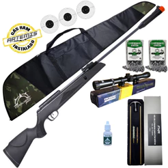 Carabina de Pressão FXR ARTEMIS Black Hawk SR1000S 5,5mm + Escolha seu kit