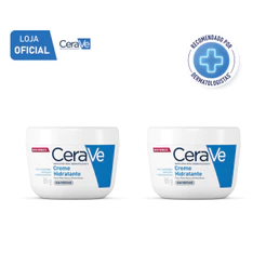 Kit Cerave Creme Hidratante Corporal 2x Para pele seca e extra seca