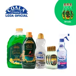 Kit Coala Novidade que Perfuma - Sol do Brasil Brinde 3 Limpadores Perfumados Coala 500ml