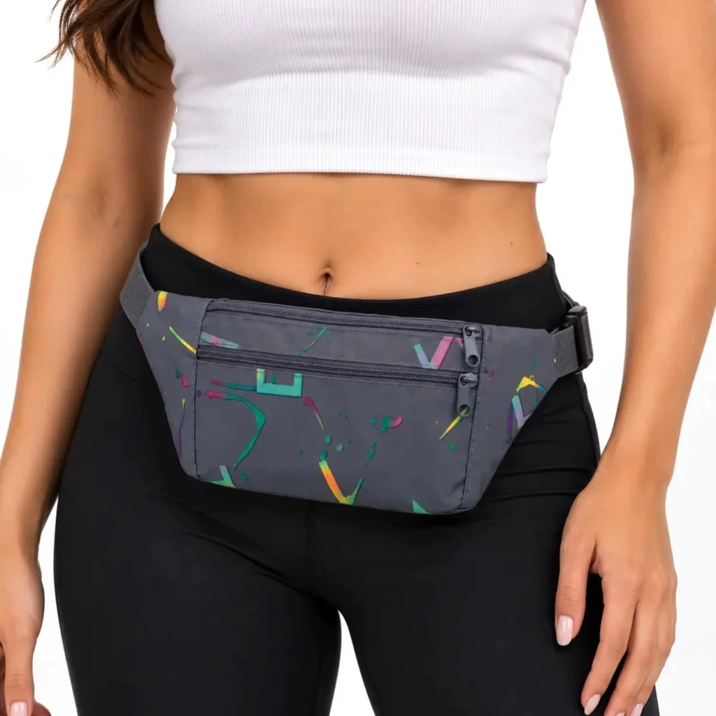 Pochete Feminina Espaçosa para Mulher Trabalho Passeio Lazer — imagem 1