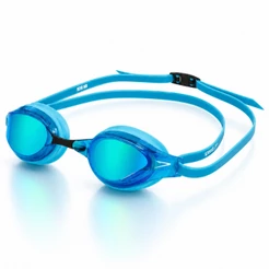 Óculos de Natação Adulto Revo MR Ajuste Fácil Alças Dinas Speedo Blue Revo