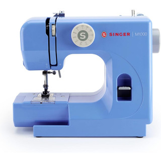 Máquina Costura Singer M1005 Portátil Bivolt 11 Pontos Azul