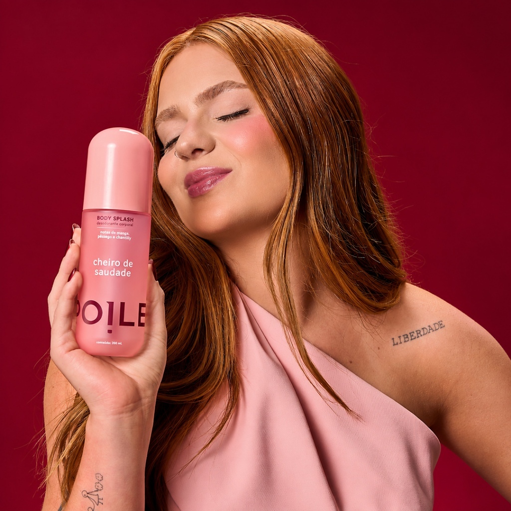 Body Splash Cheiro de Saudade Spoiler 200ml Fragrância Feminina Marcante Uso Corporal Diário · foto 2