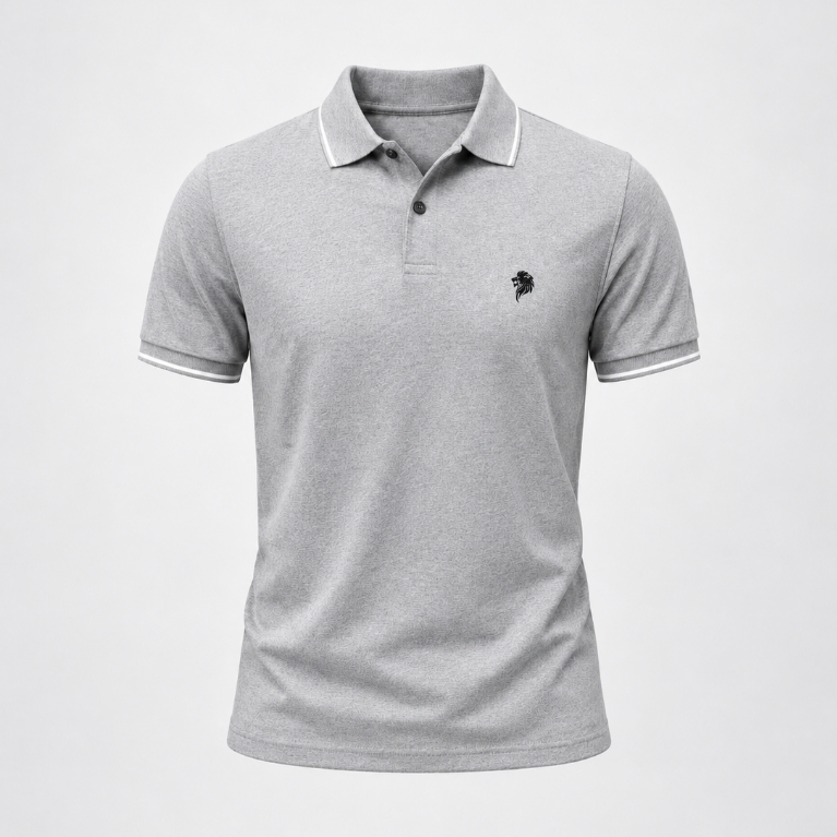 Camisa Gola Polo Alta Qualidade 100% Algodão Camiseta Premium — imagem 2 de 2