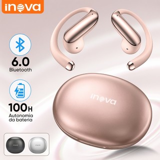 INOVA FONE DE OUVIDO BLUETOOTH OPEN EAR TWS BLUETOOTH 6.0 ATÉ 50H infantil presente criança