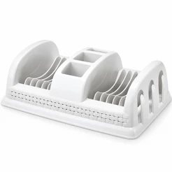 Escorredor De Pratos De Plástico Compacto Rattan Nitron