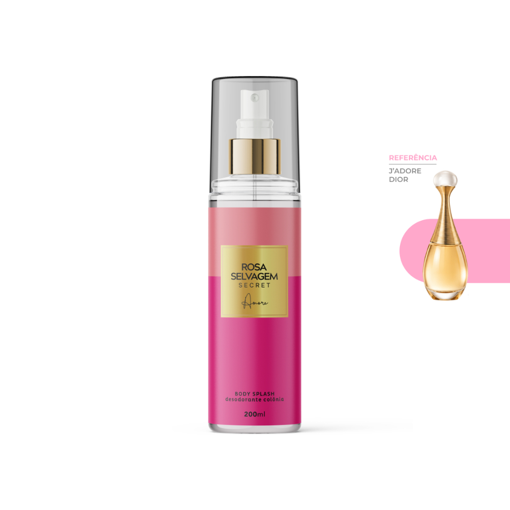 Body Splash Secret - Amore 200ml