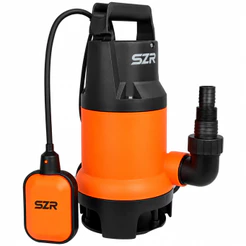 Bomba Submersível tipo1CV 750W Água Limpa e Suja 13000L/h com Boia Automática IP68 para Drenagem