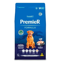 Ração Premier Fórmula Cães Adultos Raças Grandes Frango 15Kg