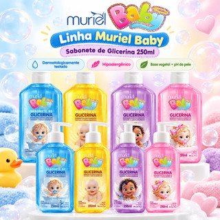 SABONETE LIQUIDO GLICERINA BABY 250ML MURIEL