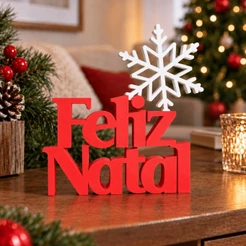 Letreiro Decorativa Placa Feliz Natal Enfeite Natalino Para Casa Sala Jantar Aparador Estante Decoração De Fim De Ano