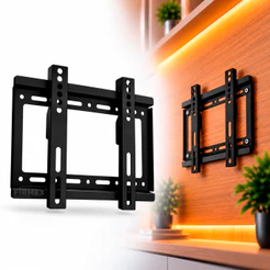 Suporte Fixo Para Tv 14" a 42" Universal Lcd Led Oled Qled Fixo de Parede Samsung LG 25 32 40 42 polegadas