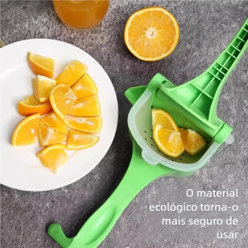 Espremedor Fácil de Frutas Manual - Ferramenta Essencial para Sucos Frescos