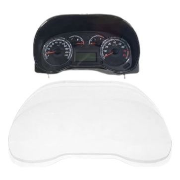 Lente Acrílica Do Painel Instrumentos Fiat Punto 2007 A 2012 Necessário Colagem