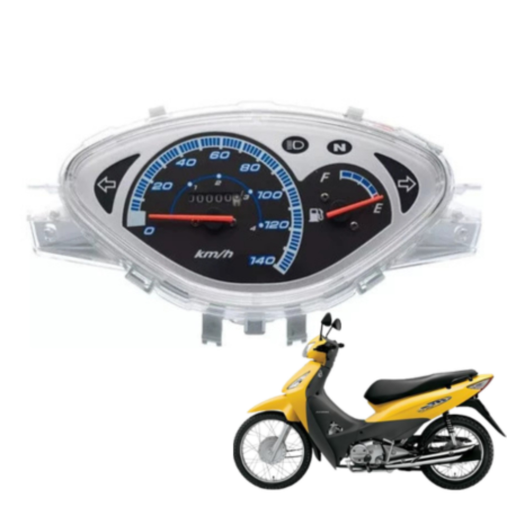 Painel Completo C/ Indicador de combustível HONDA BIZ 125 KS ES - Ano 2005 2006 2007 2008