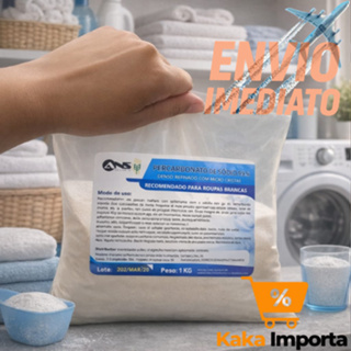 Percarbonato de Sódio 1kg: Tira Manchas e Clareador de Roupas Alvejante! em Oferta na Shopee