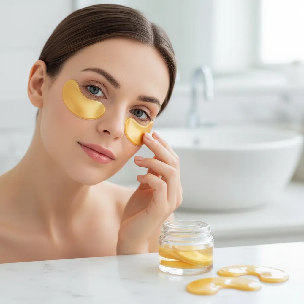 Kit 10/30 Máscaras de Colágeno Facial Reduz Olheiras Linhas de Expressão Antirrugas