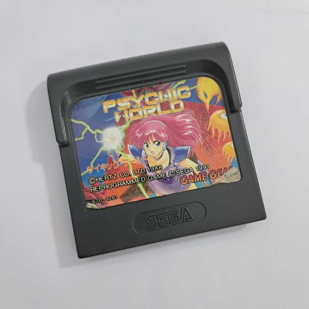 Jogo Psychic World Game Gear - Cartucho Original 1988