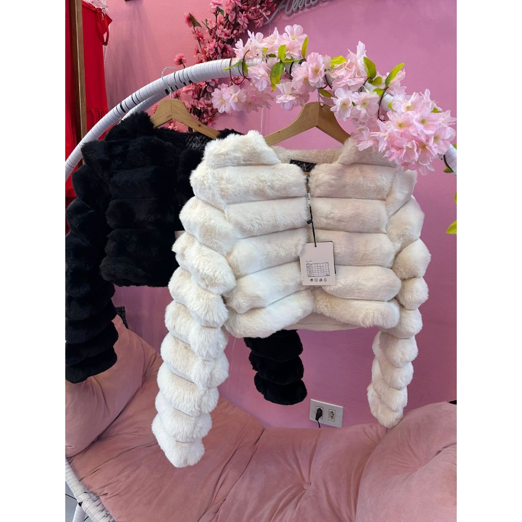 Blusa de frio estilosa, blusa de pelo, jaqueta de pelo