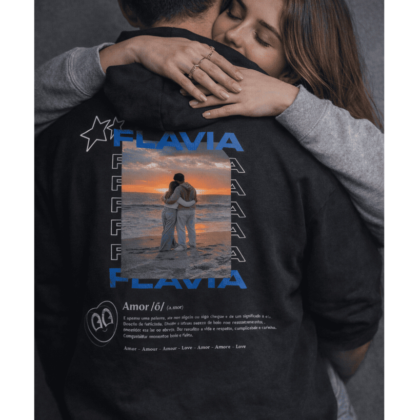 Moletom Personalizado Foto Nome Casal Blusa De Frio Namorada Agasalho Namorados ENVIE FOTOS NO CHAT em Oferta na Shopee
