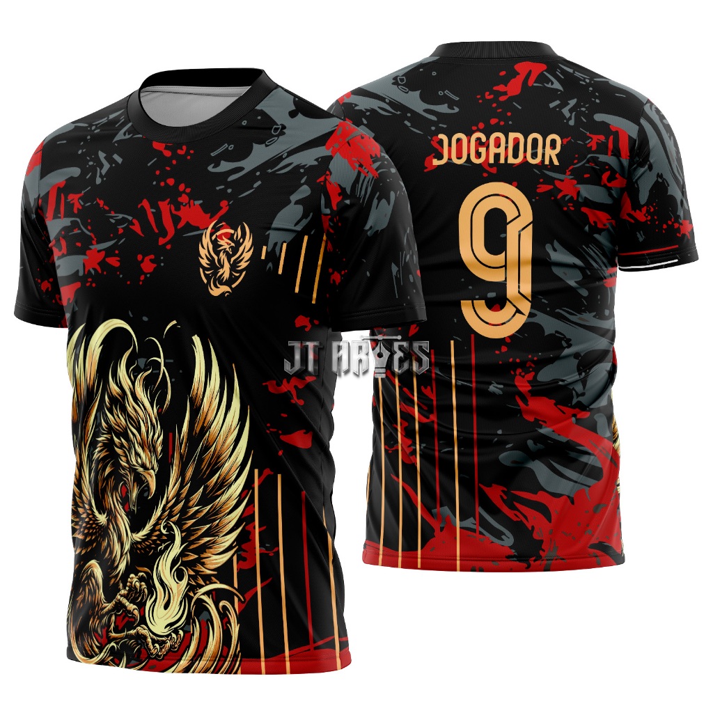 Camisa de uniforme para interclasse/jogos internos/futebol personalizada com nome e numero mod 631