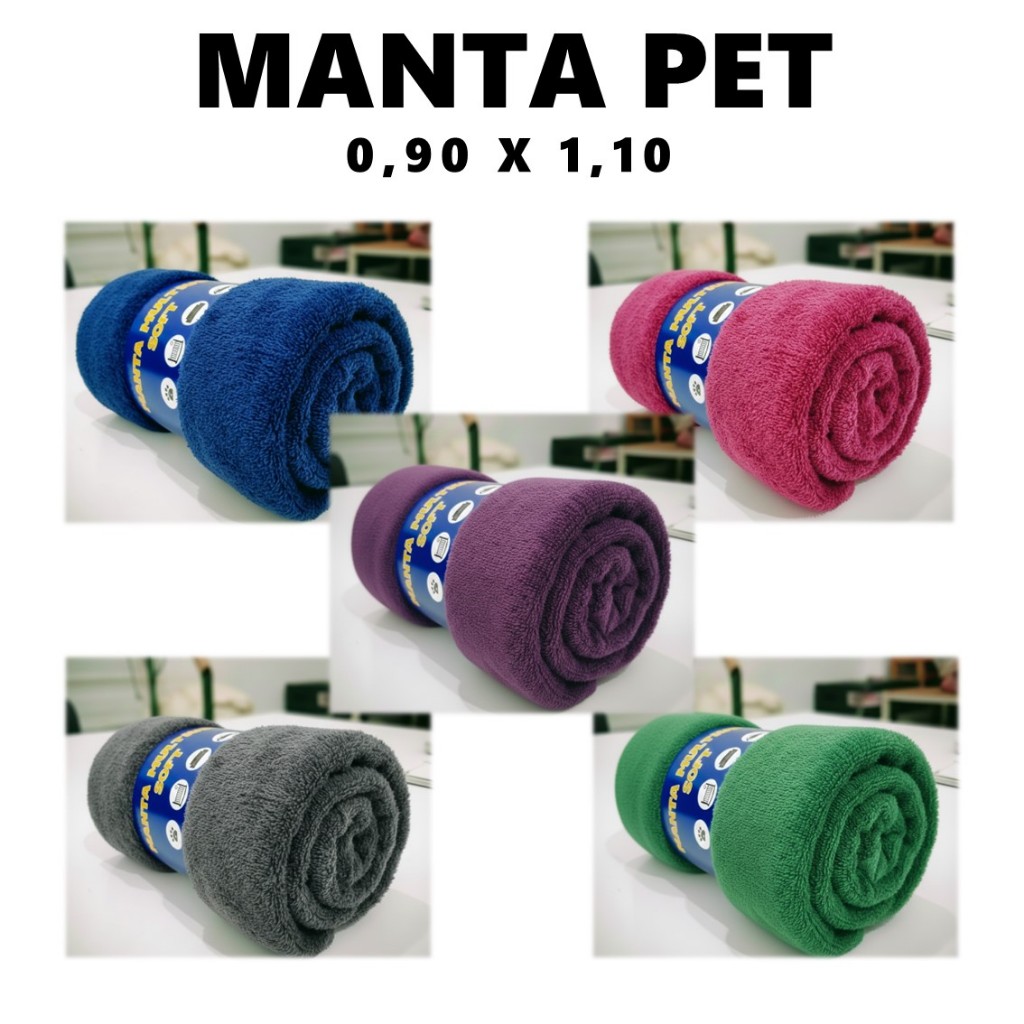 Cobertor Mantinha para cachorro bebê gato filhote macia Quentinha grande 0,90 x 1,10cm fofinha cores em Oferta na Shopee