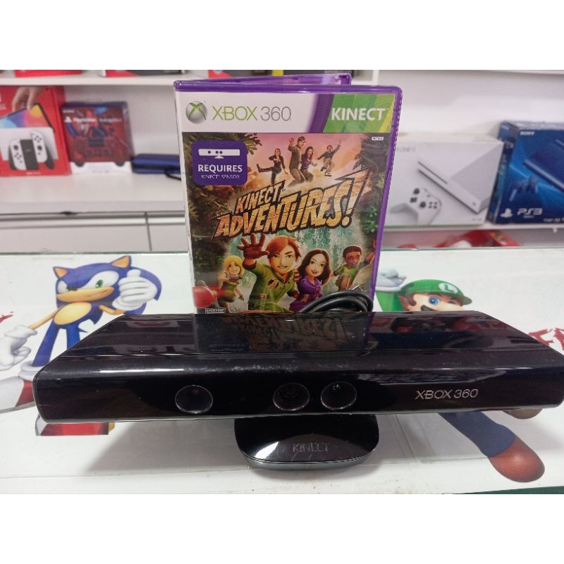 kinect Xbox 360 com jogo brinde (testados e com garantia)