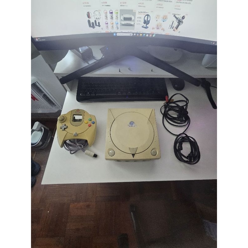 Sega Dreamcast com GDEMU 128GB em Oferta na Shopee