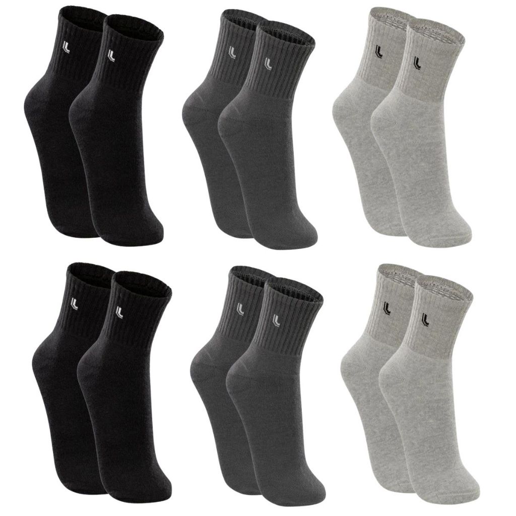Kit 6 Pares Meia Masculina Lupo Cano Médio Algodao Ref 3148 em Oferta na Shopee