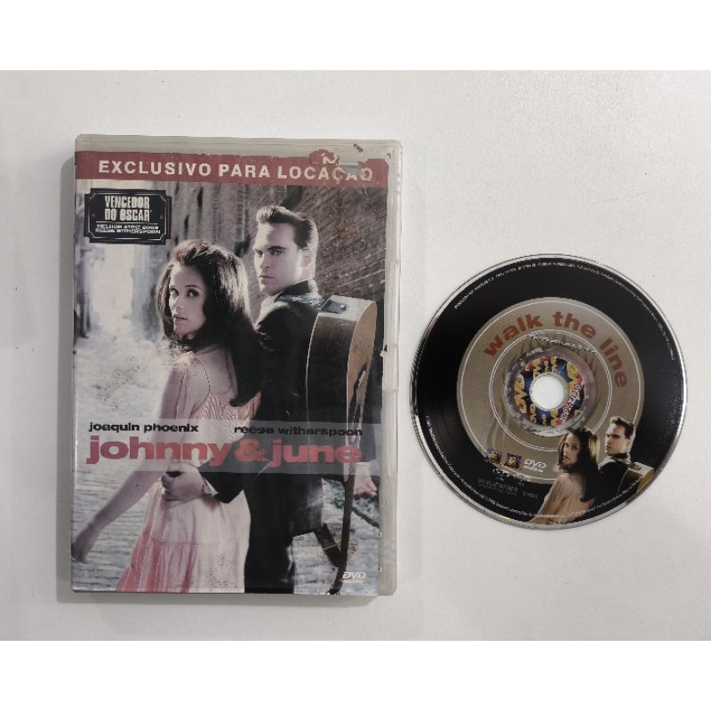 Dvd Filme - Johnny e June - Joaquim Phoenix - Reese Witherspoon