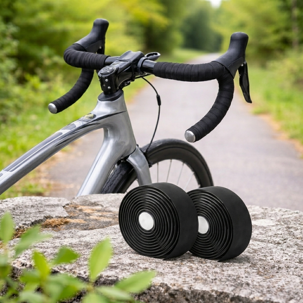 Par de Fita De Guidão Bike Speed Ciclismo Profissional  Macia Para Guidão de Bicicleta.